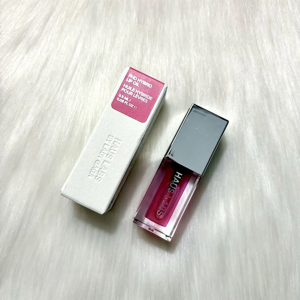 4/$30 Bundle💫Haus Labs PHD Hybrid Tinted Lip Oil Mini Primary Pink NIB